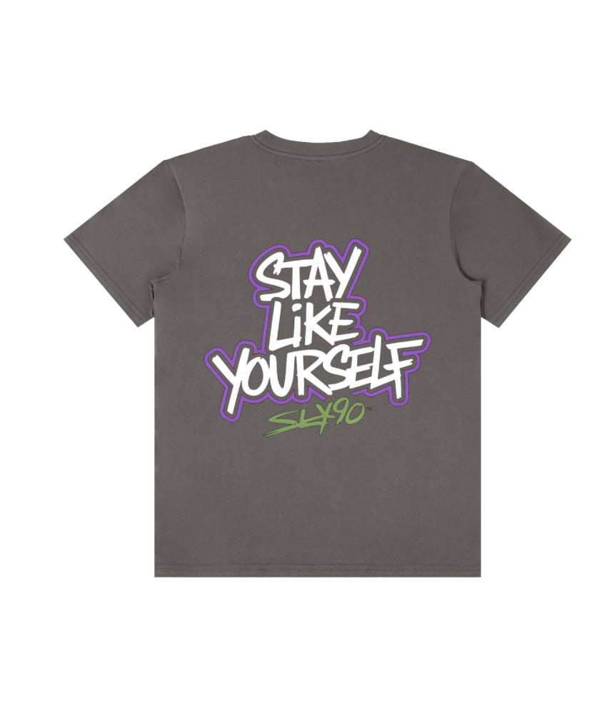 Dark Gray SLY90 T-Shirt – SLY90 Entertainment