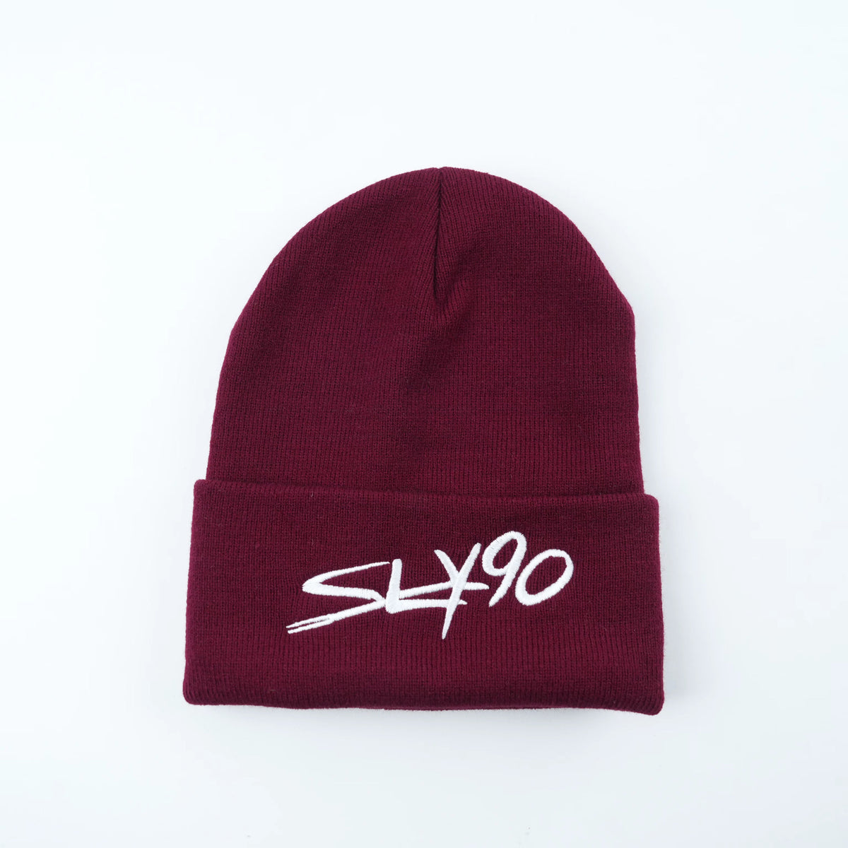 Burgundy Statement Beanie