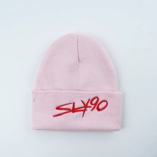 Light Pink Statement Beanie