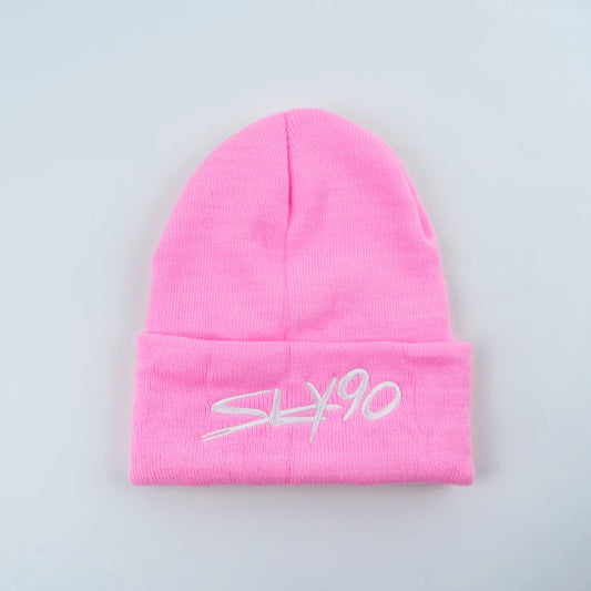 Hot Pink Statement Beanie